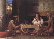 Egyptian Chess Players (mk23) Alma-Tadema, Sir Lawrence